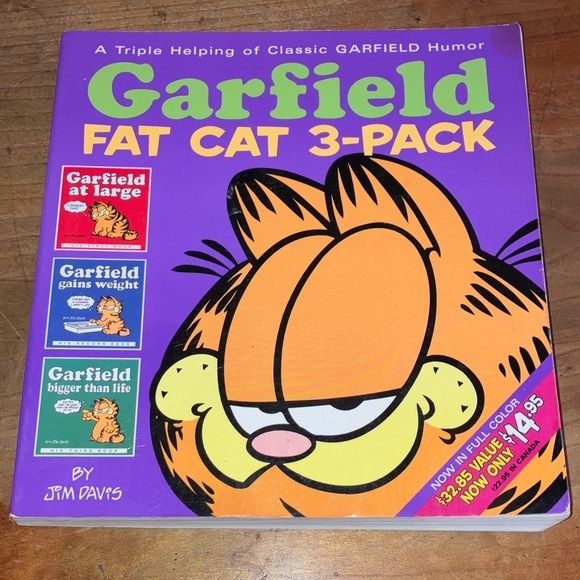 Garfield Fat Cat 3-Pack Book Volume 1 by Jim Davis - softcover - Picture 1 of 16